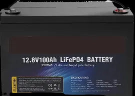12.8V 100Ah LiFePO4 Solarbatterie – 1280Wh Lithium Speicher | HelvePower Solutions