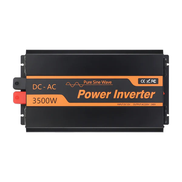PowMr 3500W Reiner Sinus Wechselrichter DC 12V auf AC 220V