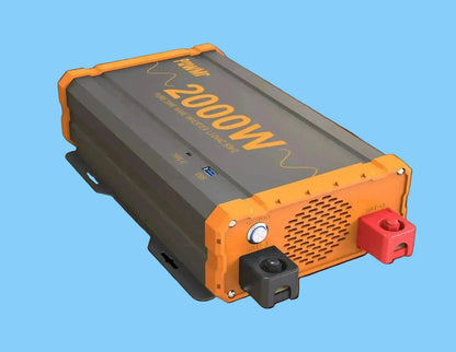 PowMr Pure Sine Wave Inverter 12V DC to 230V AC 2000W