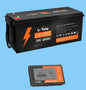 Premium 24V 100Ah LiFePO4 Batterie – 2560Wh für Solar, Boote & Off-Grid (100A BMS)