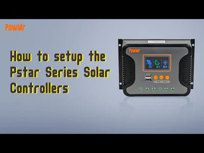 PowMr PWM Solar Laderegler 30A 12V/24V/36V/48V